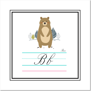 Bear Queer Alphabet Card Posters and Art